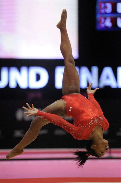 Springs Simone Biles Wins Third Straight World All Around Gymnastics Title