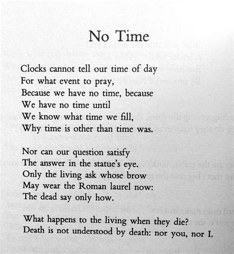 Wh Auden No Time Poetry Words Poetry Quotes Poem Quotes