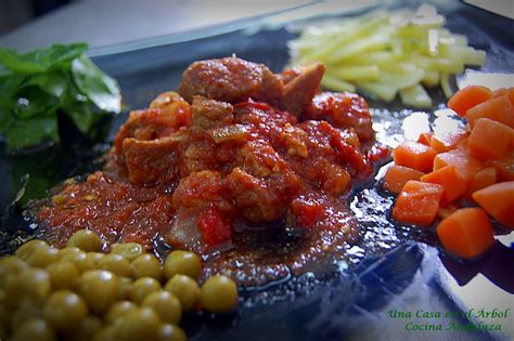 Cocina Andaluza Carne Con Tomate