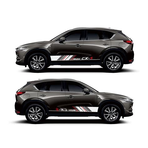 World Datong Sport Stripes Car Stickers For For Mazda Cx 5 Mark