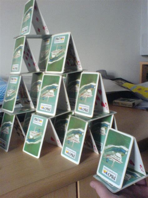 Print | a house of happiness. How to (using Techniques-ish) Make a House of Cards: 3 Steps