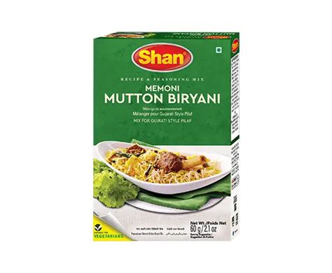 Shan Memoni Mutton Biryani 60g Budget Grocery