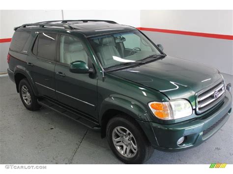 2004 Imperial Jade Green Mica Toyota Sequoia Limited 4x4 75524871