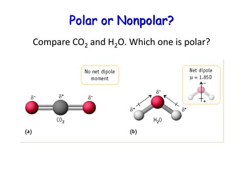 So, first off, methane (ch₄) is nonpolar because its c—h bonds do not have great enough of an electronegativity (en) difference for the bond to be a polar bond requires a significant en difference, so that the electrons are significantly drawn towards one atom and away from the other; PPT - POLARITY PowerPoint Presentation, free download - ID:2610690