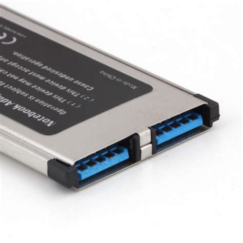 The expresscard technical standard specifies the design of slots built into the computer and of expansion cards to insert in the slots. Express Card Expresscard 34mm to USB 3.0x2 Port Adapter - Coisas Úteis na Net