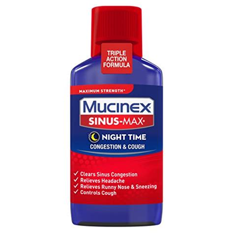 Mucinex Sinus Max Severe Congestion Relief Liquid Gels 16ct Computerry