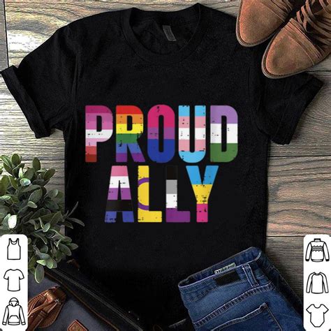 Pride Lgbt Bisexual Proud Ally Shirt Hoodie Sweater Longsleeve T Shirt