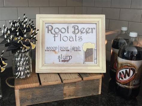 Root Beer Float Bar Sign Build Your Own Bar Printable Sign Etsy