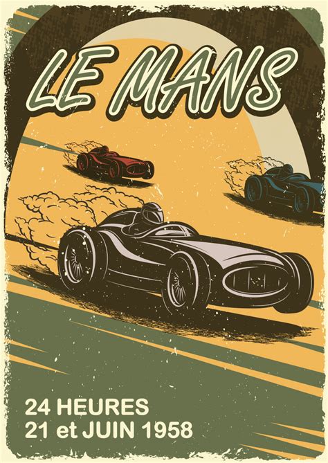 Le Mans 24 Hour F1 Poster Posterland