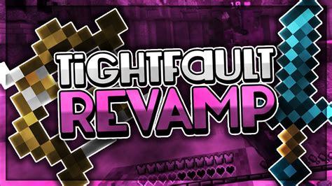 Minecraft Pvp Texture Pack Tightfault Revamp 17 189 Youtube
