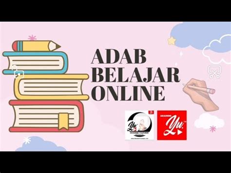 Akhlak islamiyyah tingkatan 3 learn with flashcards, games and more — for free. Adab belajar online - YouTube