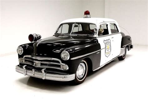 1950 Dodge Coronet Police Car Police Cars Police Vintage Cars