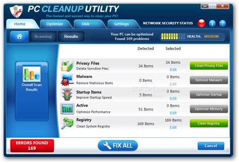 It scans your whole computer to clean up junk files, speed up your pc, and boost its performance. PC Cleanup Utility Download