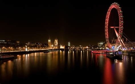 London London Eye Uk Ferris Wheel River Thames Big Ben Wallpapers