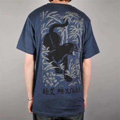 Rip N Dip Sex Panther Skate T Shirt Navy Skate Clothing From Native