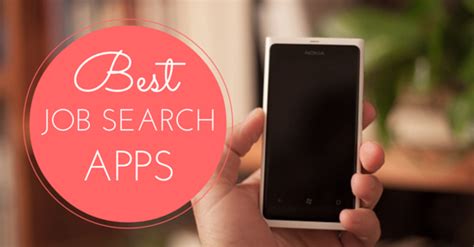 These are the top 7 job search sites in the u.s. Best iPhone and Android Apps for Job Searching - WiseStep