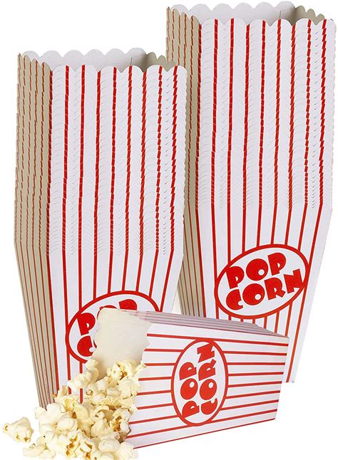Buy Movie Night Popcorn Boxes For Party 40 Pack Paper Popcorn