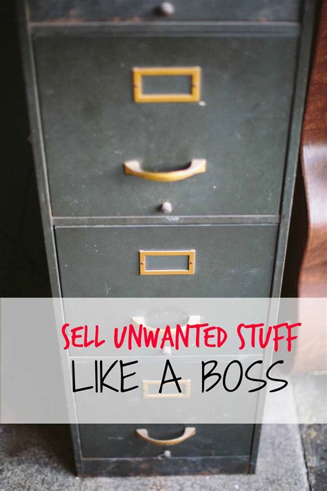 Sell Unwanted Stuff Like a Boss - Simplify Create Inspire
