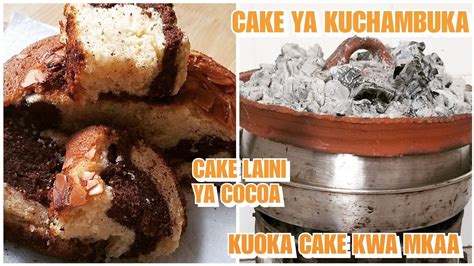 Jinsi Ya Kuoka Cake Laini Ya Kuchambuka Kwa Kutumia Mkaa Youtube