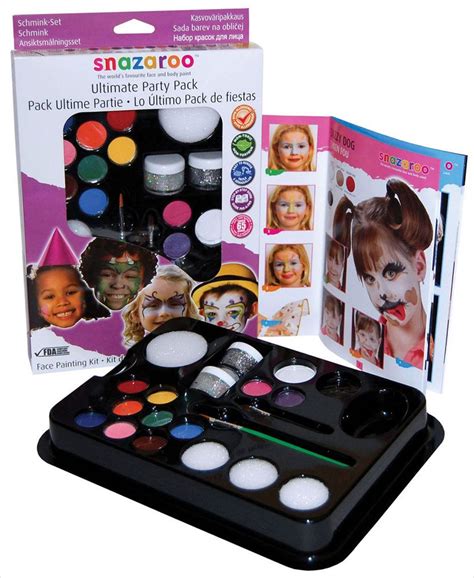 Snazaroo Ultimate Face Painting Party Pack Christmas Make Up T
