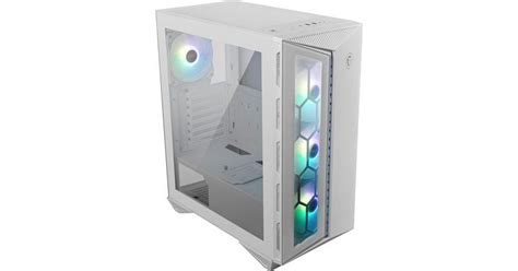 Msi Mpg Gungnir 110r White Mid Tower Gaming Computer Case White 4x