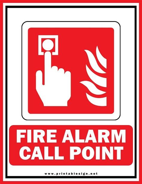 Fire Alarm Call Point Sign Free Download
