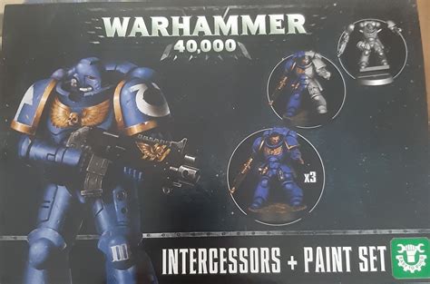 Warhammer 40000 Intercessors Paint Set Hobbies And Toys Toys And Games