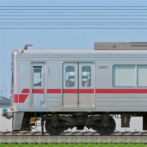 東武30000系クハ31607の側面写真｜railfilejp｜鉄道車両サイドビューの図鑑