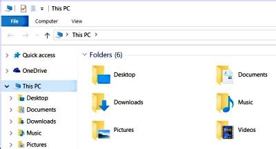 Make Windows 10 File Explorer Open To This PC Instead Of Quick Access