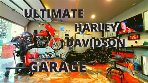 Ultimate Harley Davidson Garage Setup And Ideas Youtube
