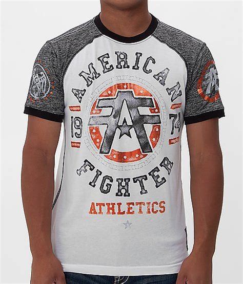 American Fighter Davenpaint T Shirt Mens Shirtstops Buckle Boys