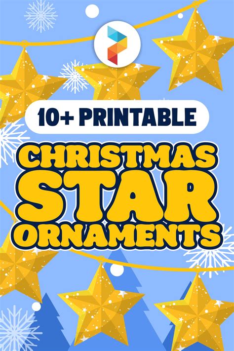 10 Best Printable Christmas Star Ornaments Pdf For Free At Printablee