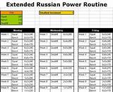 Workout Routine Powerlifting Pictures