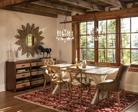 15 Elegant Rustic Dining Room Interior Designs For The Winter Season