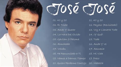 Album Jose Jose Mix Exitos 2022 Album Completo De Las Mejores
