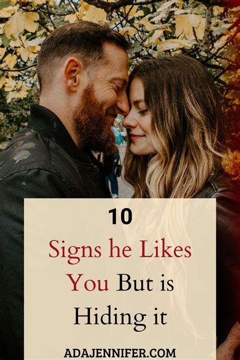 10 Signs He Likes You But Is Hiding It A Guy Like You Signs Hes In