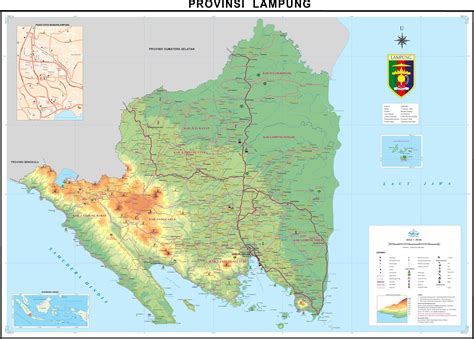 Peta Provinsi Lampung
