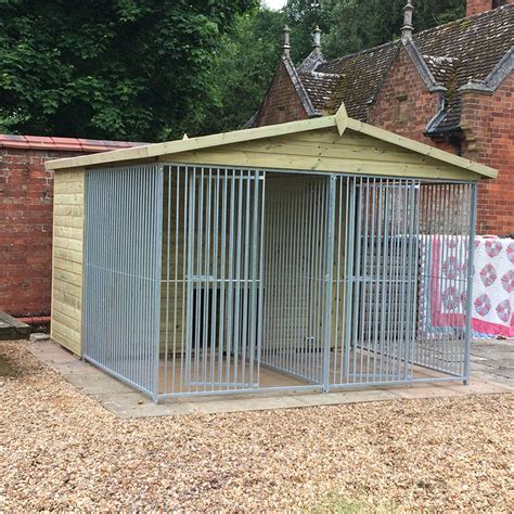 Double Dog Kennel For Sale Garden And Animal Structures