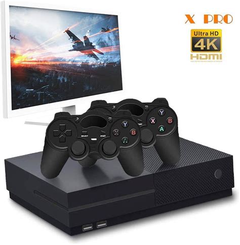 Cxyp Consola De Videojuegos Retro 4k Hdmi Video Incorporado 800 Juegos