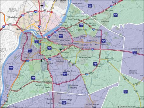 Louisville Zip Code Map United States Map