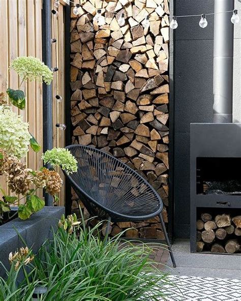 37 Brilliant Diy Outdoor Firewood Storage Ideas Home Design And