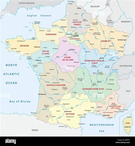 Carte De France Avec Les Nouvelles R 233 Gions Rezfoods Resep