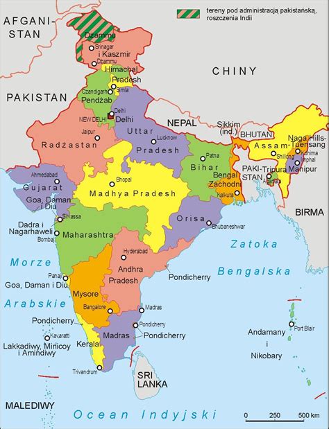 Learn And Write The States Of India And Their Capitals And Show Them On