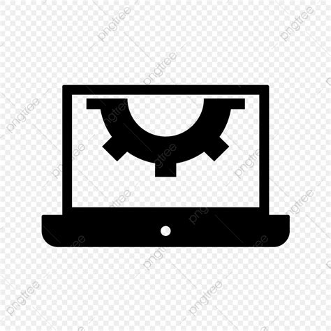 Laptop Silhouette Png Transparent Vector Laptop Icon Laptop Icons