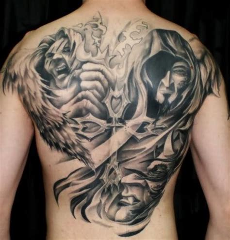 Https://techalive.net/tattoo/tattoo Designs Angels And Demons