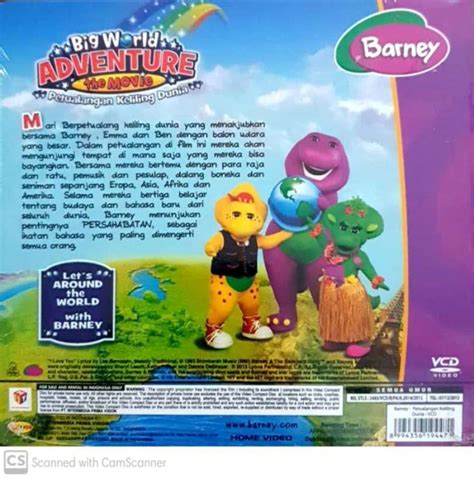 Promo Barney The Movie Big World Adventure Vcd Diskon 23 Di Seller