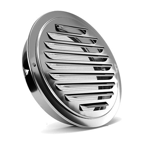 Buy Fgbb Stainless Steel Air Vents Louvered Grille Cover Vent Hood