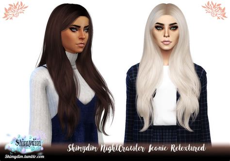 Nightcrawler Sims Nightcrawler Iconic Hair Sims 4 Cc Custom Cloud Hot