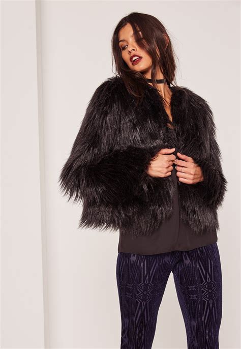 missguided shaggy faux fur coat black shaggy fur coat black faux fur coat summer coats