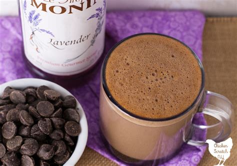 Easy Lavender Hot Chocolate